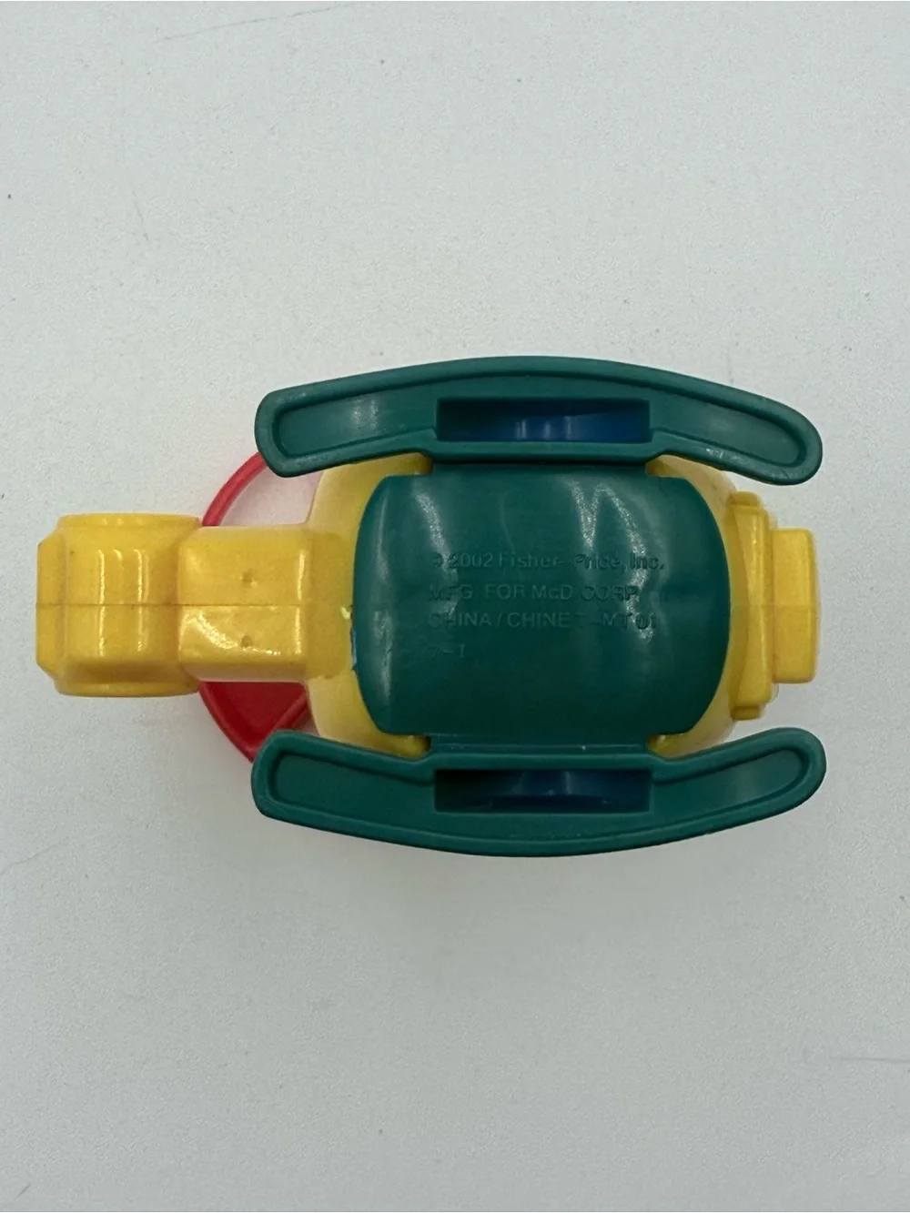 2002 Fisher Price Little People Helicopter with Pilot Figure